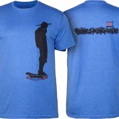 Bones Brigade Chin T-Shirt - Royal Heather