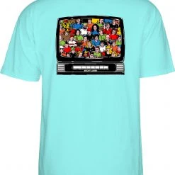 Powell Peralta Bucky Lasek Stadium T-Shirt - Celadon MEN