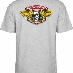 MEN Powell Peralta Winged Ripper T-shirt - Gray
