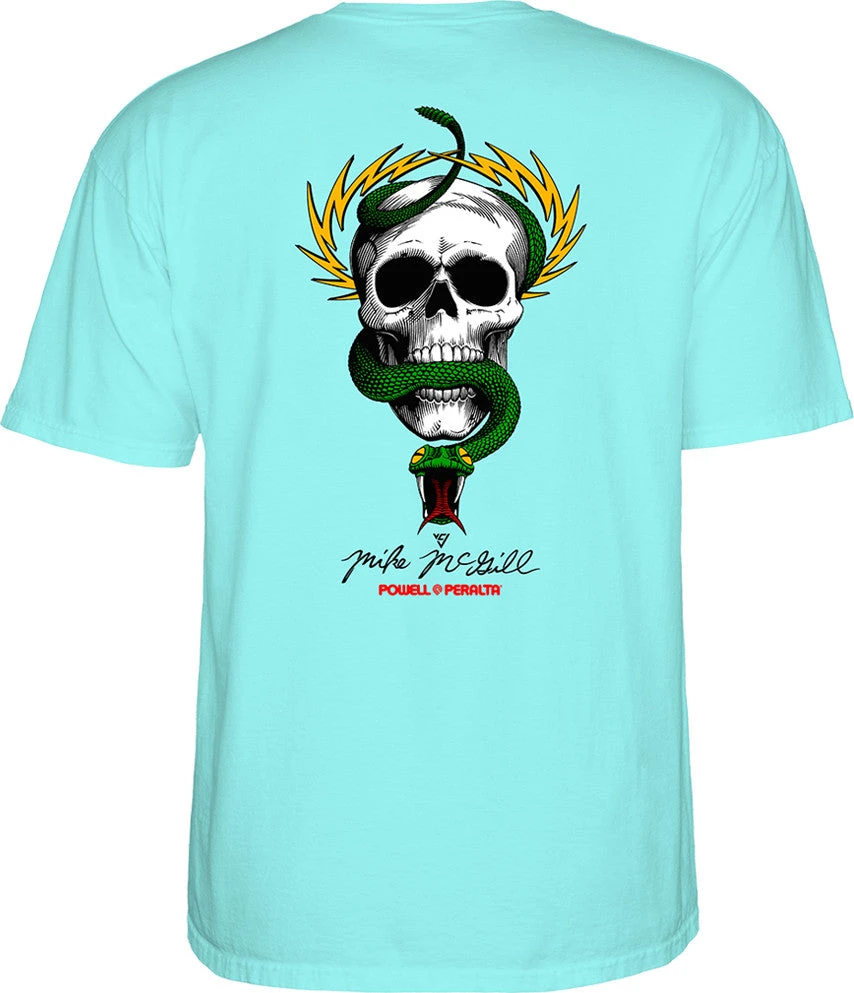 MEN Powell Peralta McGill Skull And Snake T-shirt - Celadon MEN Powell Peralta McGill Skull And Snake T-shirt - Celadon