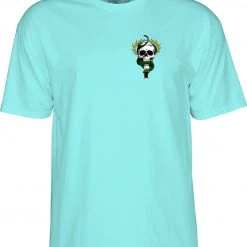 MEN Powell Peralta McGill Skull And Snake T-shirt - Celadon 4 MEN Powell Peralta McGill Skull And Snake T-shirt - Celadon