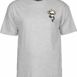 MEN Powell Peralta Mike McGill Skull & Snake T-shirt - Gray