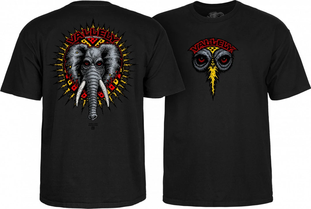 MEN Powell Peralta Vallely Elephant T-shirt - Black 5 MEN Powell Peralta Vallely Elephant T-shirt - Black