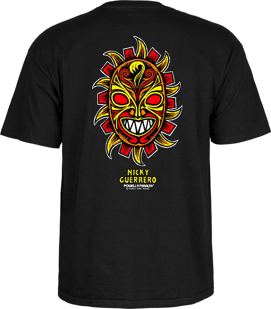 MEN Powell Peralta Nicky Guerrero Mask T-Shirt - Black MEN Powell Peralta Nicky Guerrero Mask T-Shirt - Black