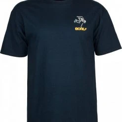 Powell Peralta Skateboarding Skeleton T-shirt - Navy