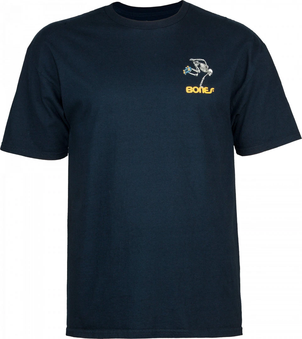 Powell Peralta Skateboarding Skeleton T-shirt - Navy 3 Powell Peralta Skateboarding Skeleton T-shirt - Navy