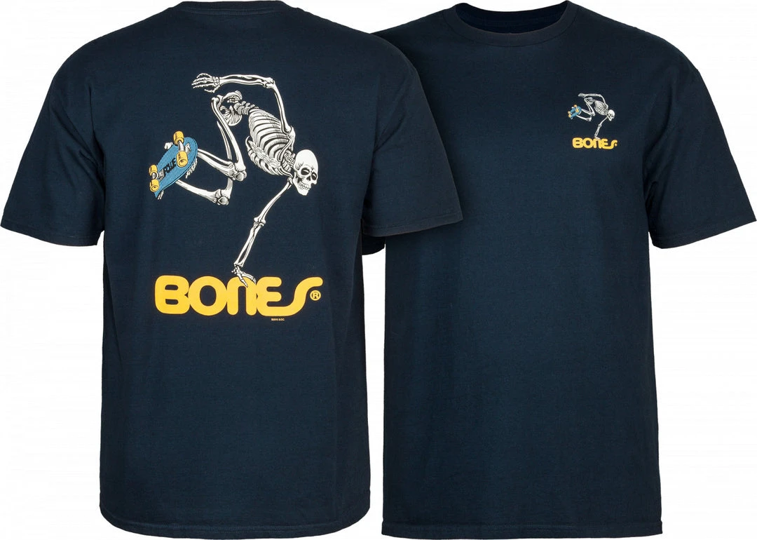 Powell Peralta Skateboarding Skeleton T-shirt - Navy 5 Powell Peralta Skateboarding Skeleton T-shirt - Navy