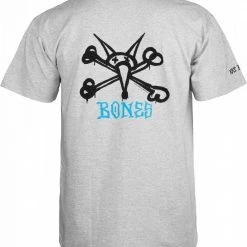 Powell Peralta Rat Bones T-shirt - Athletic Heather MEN 6 Powell Peralta Rat Bones T-shirt - Athletic Heather MEN