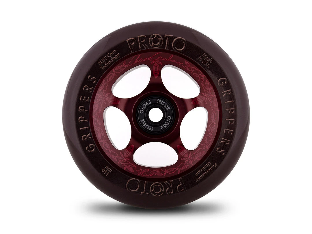 Proto Chocoholic Grippers Wheels 110mm - Chema Cardenas Signature (Pair) 3 Proto Chocoholic Grippers Wheels 110mm - Chema Cardenas Signature (Pair)