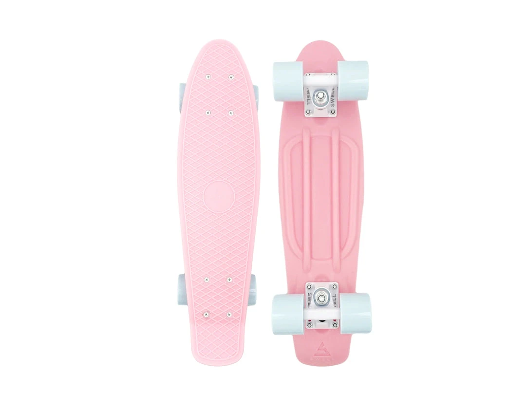 Swell Skateboards Complete Cruisers Swell Coral Cruiser Complete 22" - Pink/White/White 3 Swell Skateboards Complete Cruisers Swell Coral Cruiser Complete 22" - Pink/White/White