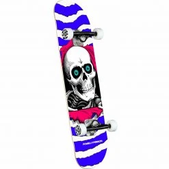 Powell Peralta Ripper One Off Skateboard Complete - 7.75" Purple Birch Complete Cruisers