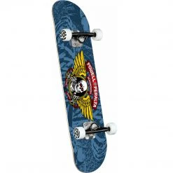SKATEBOARDS Powell Peralta Winged Ripper Birch Skateboard Complete - 8.0" Blue