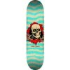 Powell Peralta Ripper Skateboard Deck 242 - 8.0" Natural/Turquoise Decks