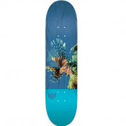 Mini Logo Poison 16 Skateboard Deck 191 - 7.5" Lion Fish