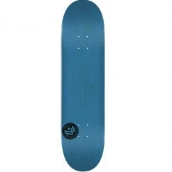 Mini Logo Chevron Stamp Skateboard Deck - 8.25" Blue