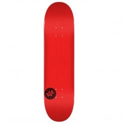 Mini Logo Chevron Stamp 2 Skateboard Deck - 8.25" Red Decks