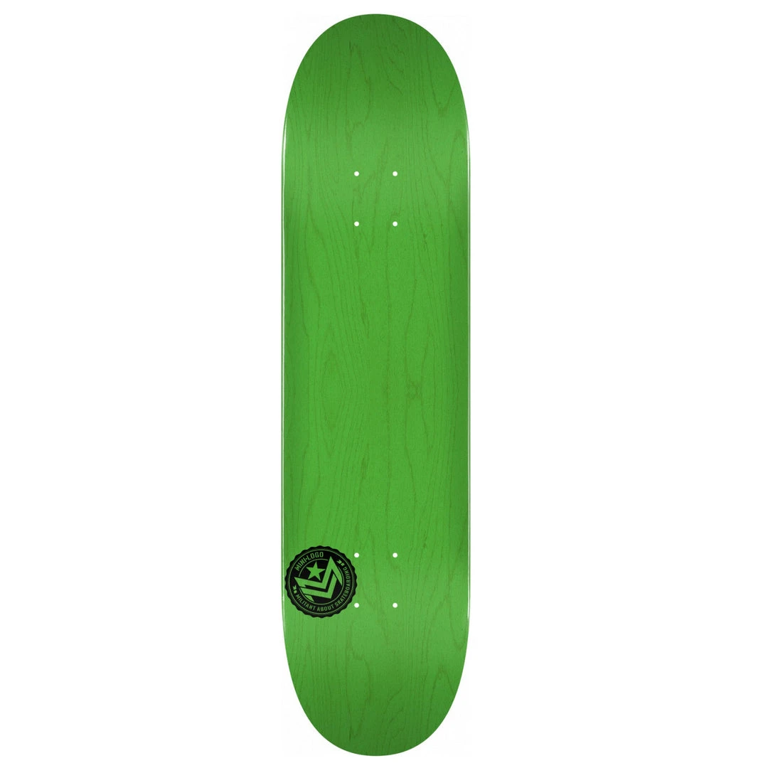 Mini Logo Chevron Stamp 2 Skateboard Deck 243 - 8.25" Green 3 Mini Logo Chevron Stamp 2 Skateboard Deck 243 - 8.25" Green