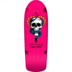 Powell Peralta McGill Skull And Snake Skateboard Deck - 10" Hot Pink Decks
