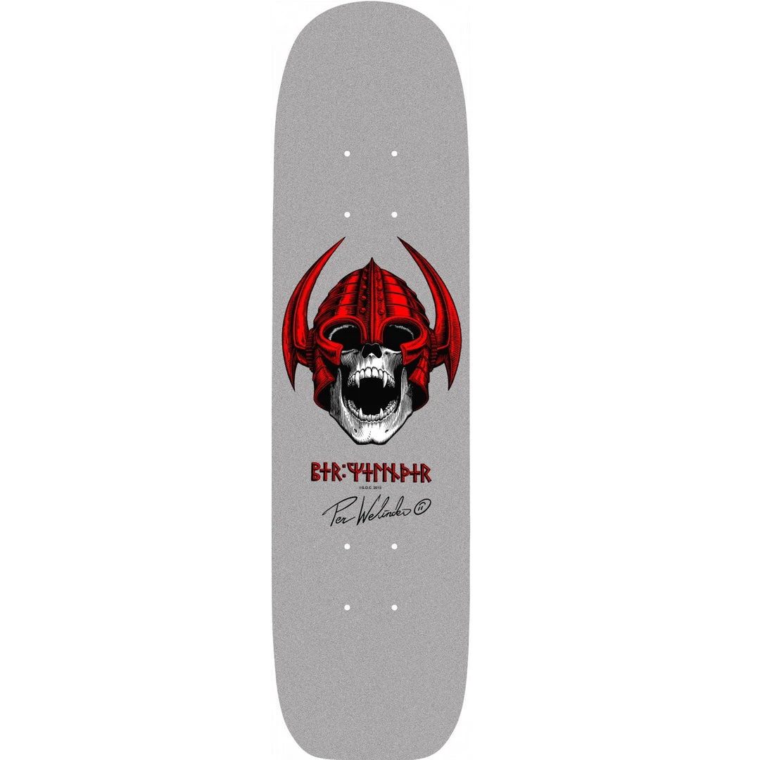 Decks Powell Peralta OG Per Welinder Freestyle Skateboard Deck - 7.25" Silver 3 Decks Powell Peralta OG Per Welinder Freestyle Skateboard Deck - 7.25" Silver