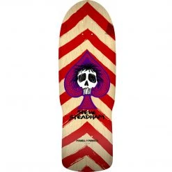 Powell Peralta Steadham Spade Skateboard Deck - 10" Red/Natural Decks