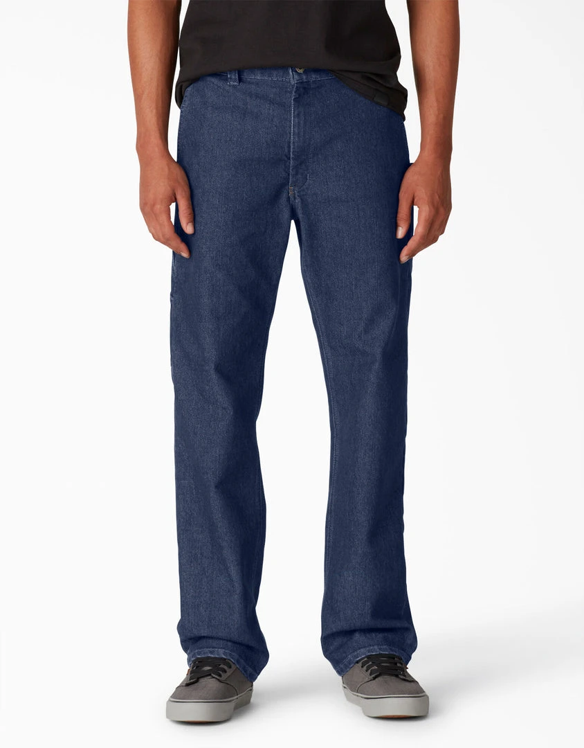 MEN Dickies Skateboarding Utility Jeans Pants - Stonewashed Indigo Blue (SNB) 3 MEN Dickies Skateboarding Utility Jeans Pants - Stonewashed Indigo Blue (SNB)