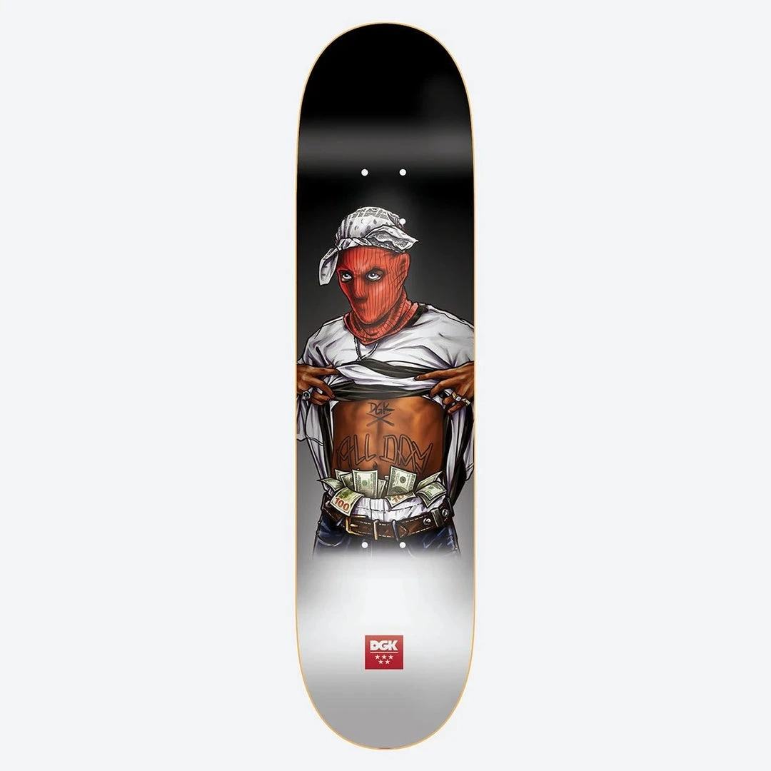 Decks DGK Stash Skateboard Deck - 8.0" Multi 3 Decks DGK Stash Skateboard Deck - 8.0" Multi