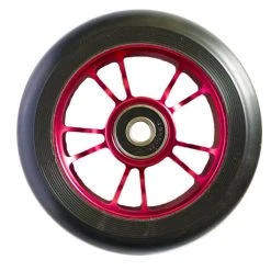 Envy Colt Scooter Wheel 100mm - Red/Black (Pair) Wheels