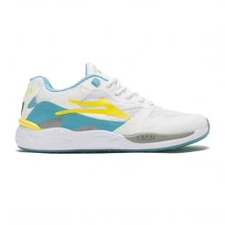 MEN Lakai Shoes Evo 2.0 - White/Teal Suede