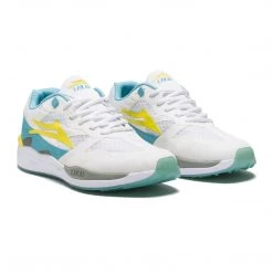 MEN Lakai Shoes Evo 2.0 - White/Teal Suede