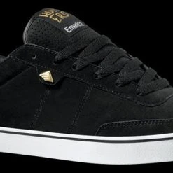 Emerica Shoes Kids Romero 2- Black/white/gum YOUTH