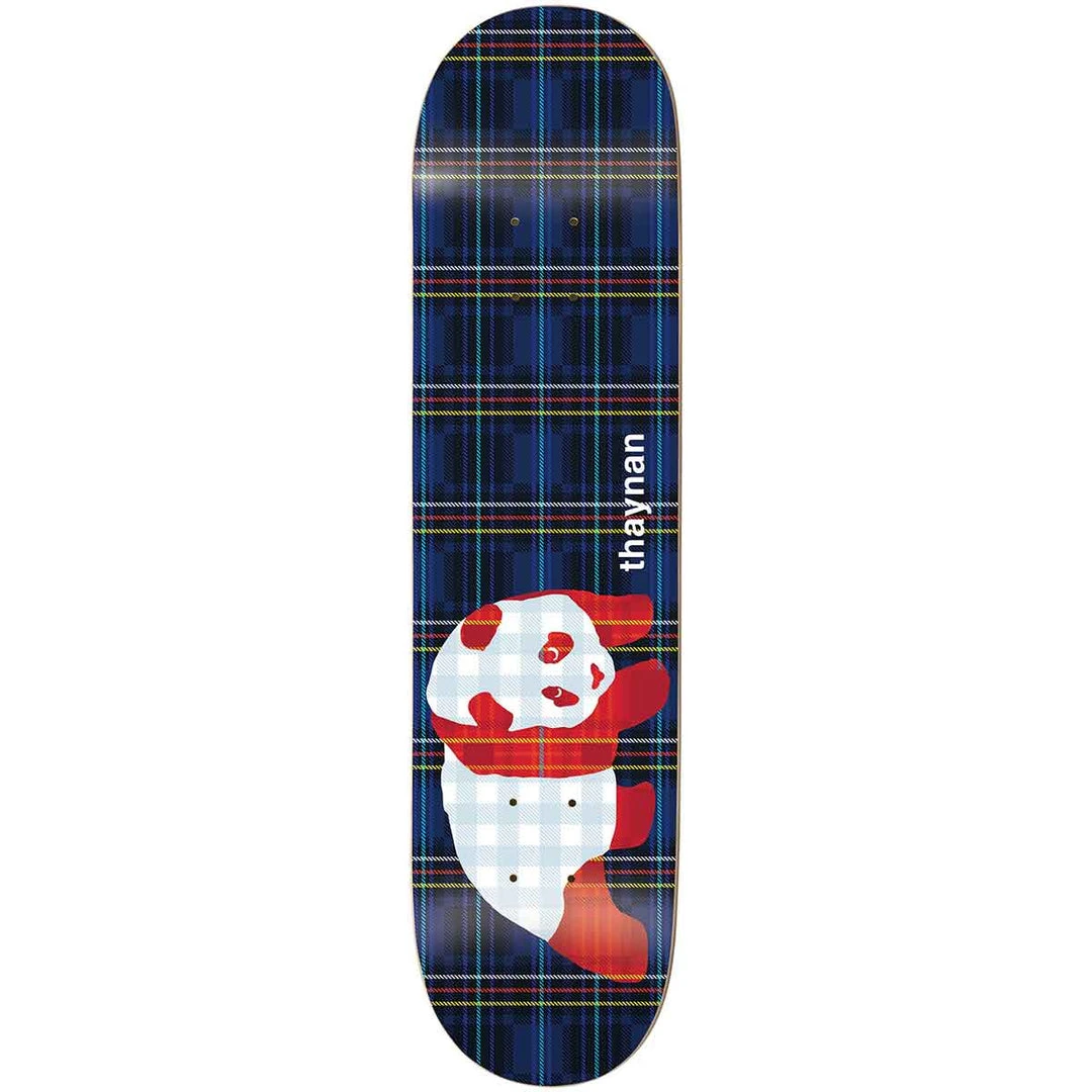 Decks Enjoi Thaynan Plaid Panda Super Sap R7 Skateboard Deck - 8.25" 3 Decks Enjoi Thaynan Plaid Panda Super Sap R7 Skateboard Deck - 8.25"