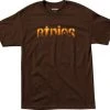 MEN Etnies Tee Youth Camper- Brown
