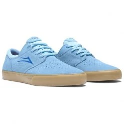 Lakai Shoes Fremont Vulc - Light Blue/Gum Suede MEN