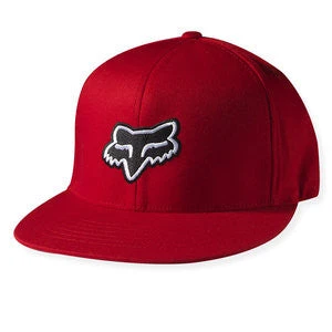 Hats Fox Hat The Steez Fitted Flexfit- Red 3 Hats Fox Hat The Steez Fitted Flexfit- Red
