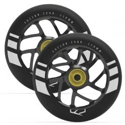 Fuzion Flight Wheels 110mm - Black/Black Core (Pair) 5 Fuzion Flight Wheels 110mm - Black/Black Core (Pair)