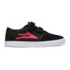 Lakai Shoes Griffin Kids VS - Black/Flame Suede YOUTH