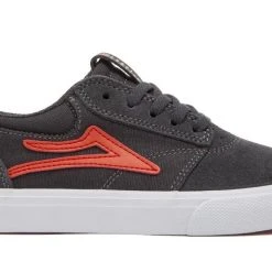Lakai Shoes Griffin Kids - Charcoal Suede YOUTH