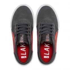 Lakai Shoes Griffin Kids - Charcoal Suede YOUTH 8 Lakai Shoes Griffin Kids - Charcoal Suede YOUTH