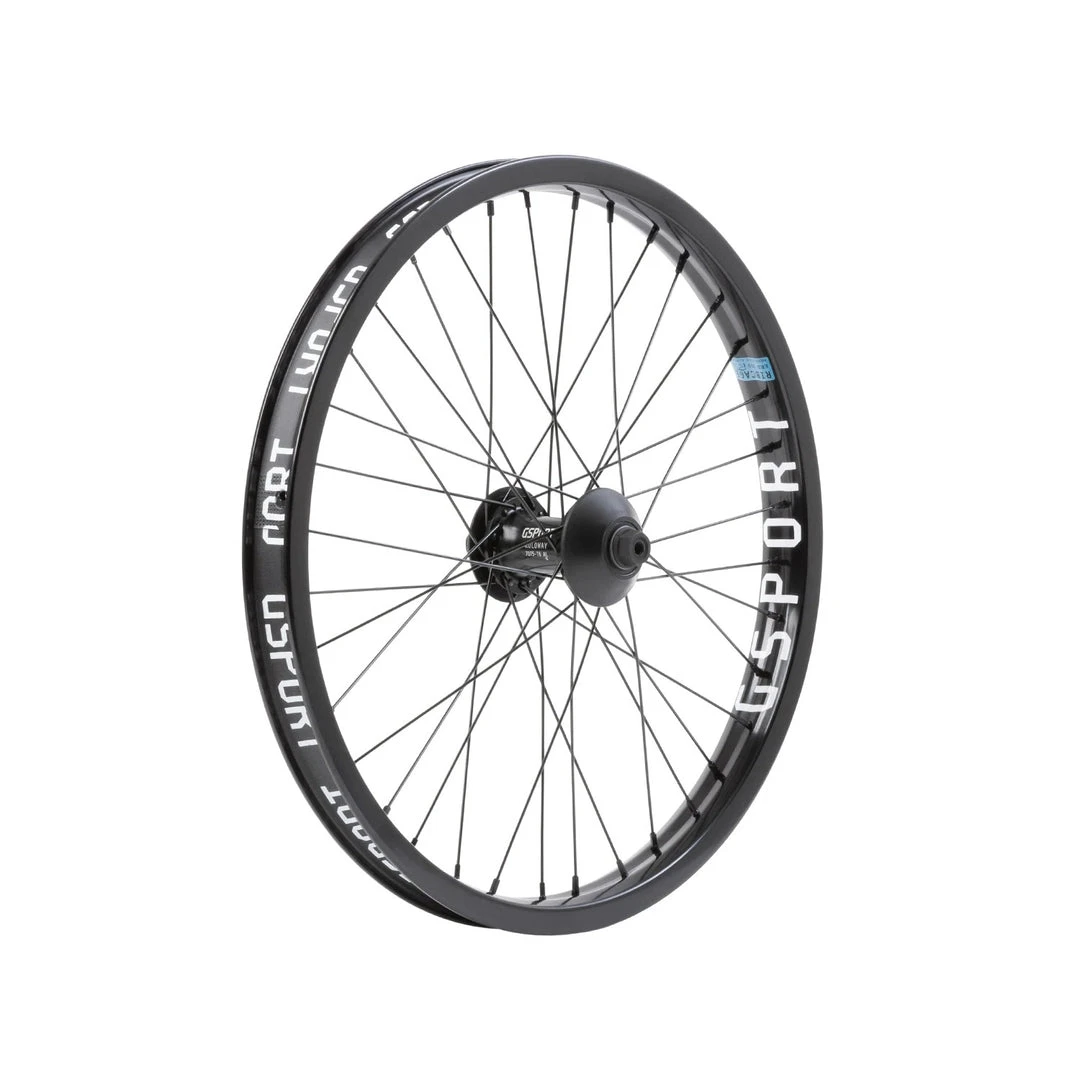 Wheels GSport BMX Elite Front Wheel - Black 3 Wheels GSport BMX Elite Front Wheel - Black