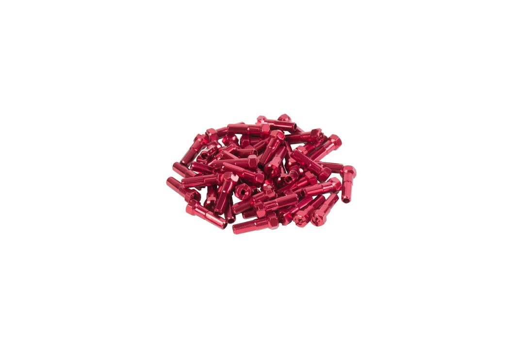 GSport BMX Taper-Hex Nipples - Anodized Red Small Parts / Misc 3 GSport BMX Taper-Hex Nipples - Anodized Red Small Parts / Misc
