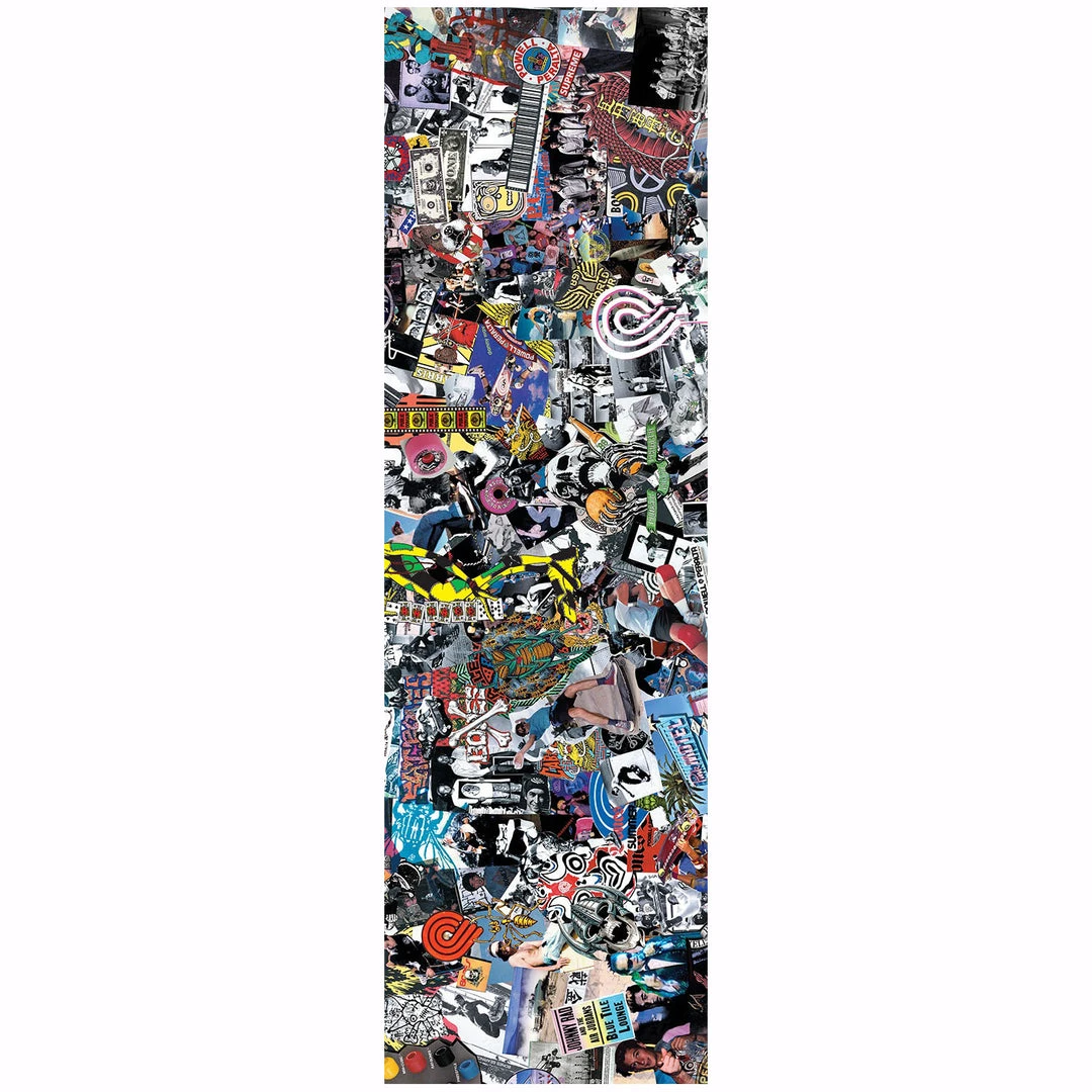 Powell Peralta Collage Griptape 9"x33" - White 3 Powell Peralta Collage Griptape 9"x33" - White