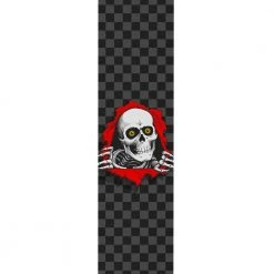 Powell Peralta Ripper Checker Griptape - 9"x33" Black