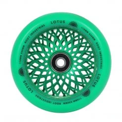Root Industries 110mm X 24mm Lotus Wheels - Green (Pair)