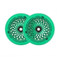 Root Industries 110mm X 24mm Lotus Wheels - Green (Pair) 5 Root Industries 110mm X 24mm Lotus Wheels - Green (Pair)