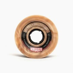 Hawgs 70's Wheels 70mm 78a - Brown/White (Set Of 4)