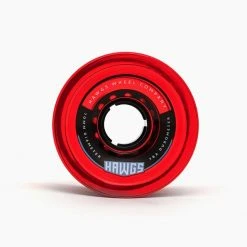 Hawgs 70's Wheels 70mm 78a - Clear Red (Set Of 4)