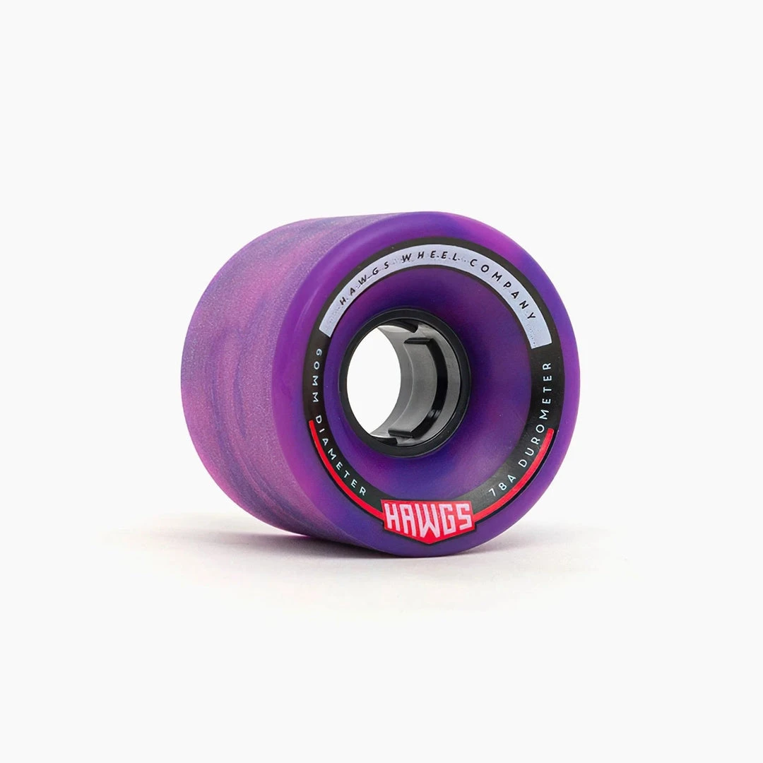 Hawgs Chubby Wheels 60mm 78a - Purple/Pink (Set Of 4) 3 Hawgs Chubby Wheels 60mm 78a - Purple/Pink (Set Of 4)