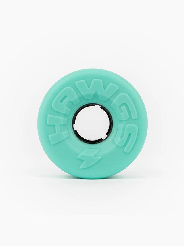 Hawgs Easy Wheels 63mm 78a - Ocean Teal (Set Of 4) 4 Hawgs Easy Wheels 63mm 78a - Ocean Teal (Set Of 4)