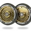Root Industries 110mm HoneyCore Wheels - Black/Gold Rush (Pair)