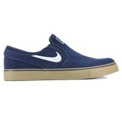 MEN Nike Shoes SB Zoom Stefan Janoski Slip-On - Obsidian/White-Gum